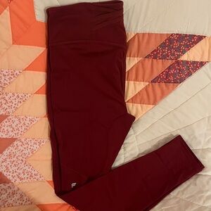 Crimson Fabletics Leggings